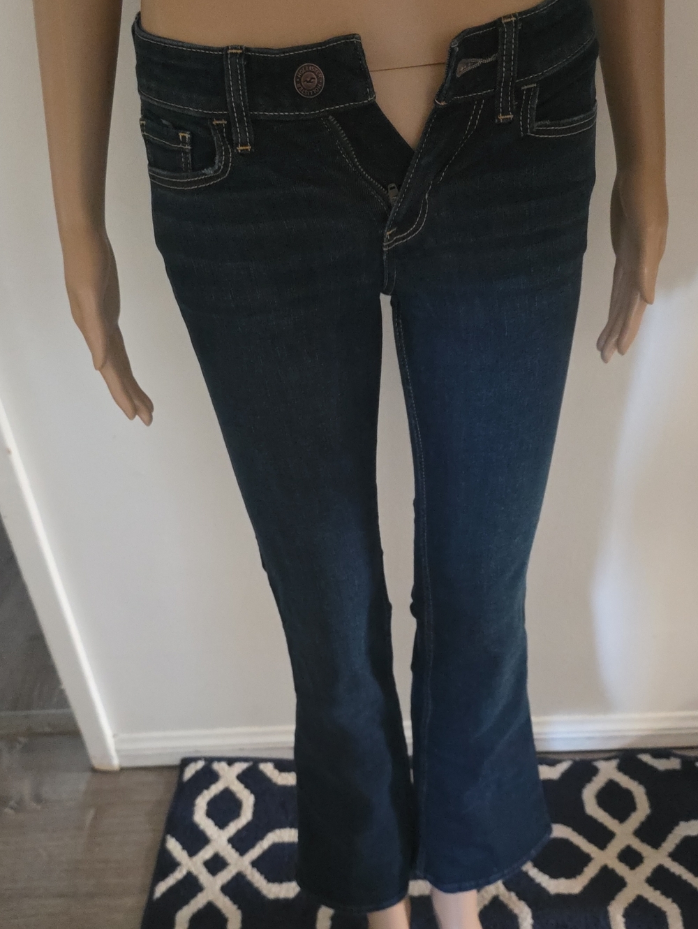 Hollister Dark Blue Flare Jeans